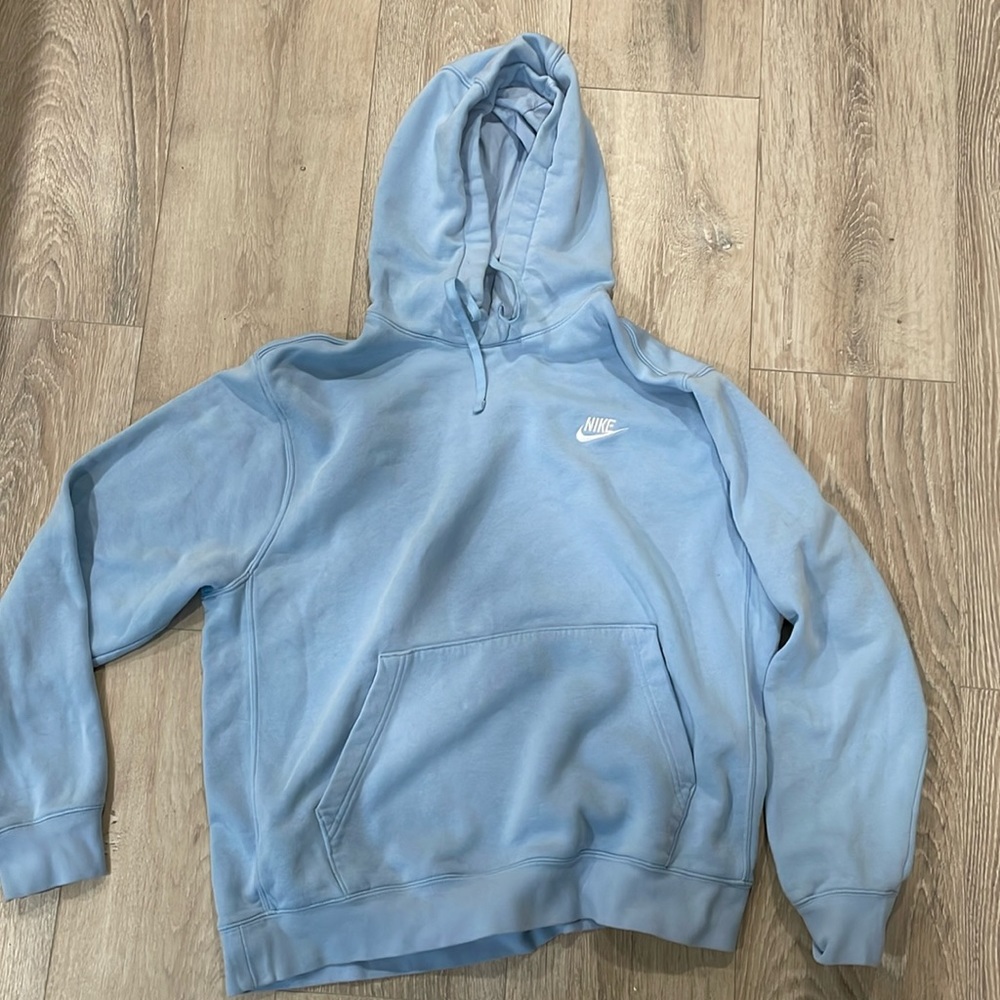 Men’s blue Nike hoodie large